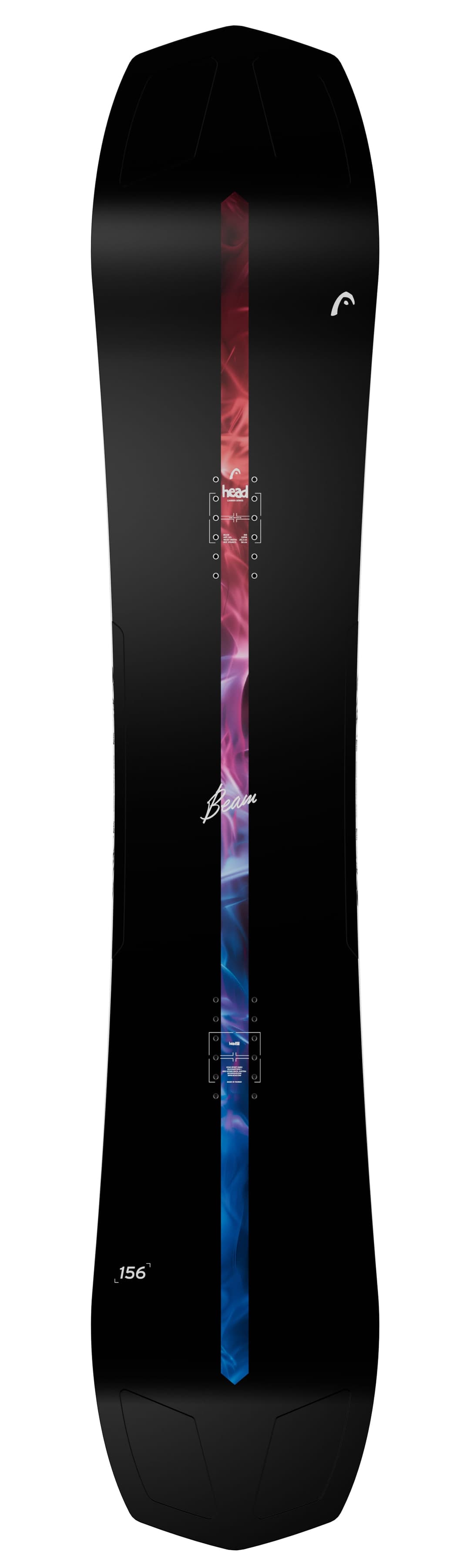 HEAD Beam Snowboard 26/27 Schwarz, Herren, Größe: 162
