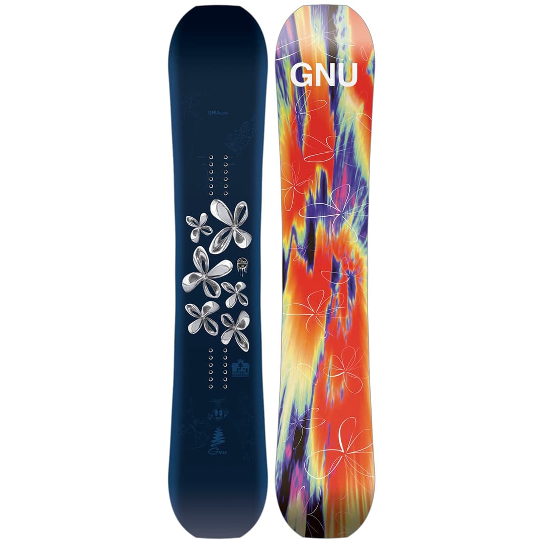 Gnu Gloss Damen Snowboard 26/27 Blau, Damen, Größe: 140