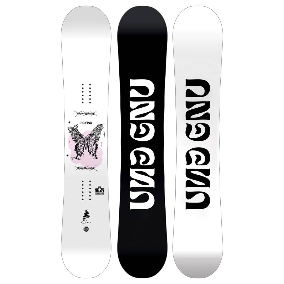 Gnu Fiction Damen Snowboard 26/27 Weiss, Damen, Größe: 145