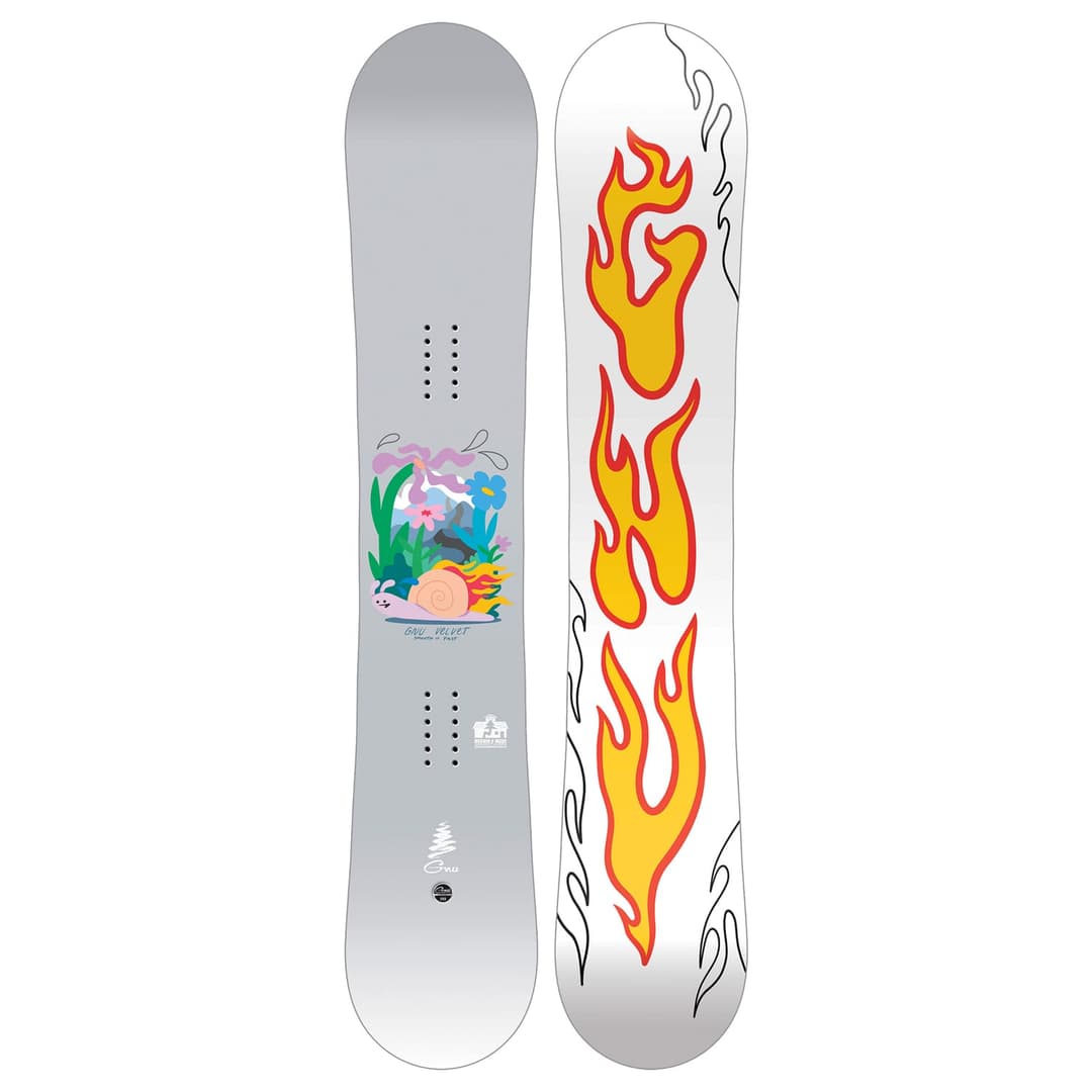Gnu Velvet Damen Snowboard 26/27 Silber, Damen, Größe: 143