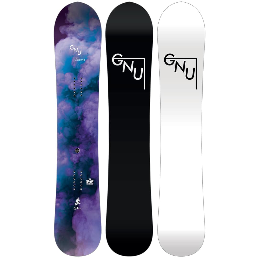 Gnu Setsuna Damen Snowboard 26/27 Lila, Damen, Größe: 146