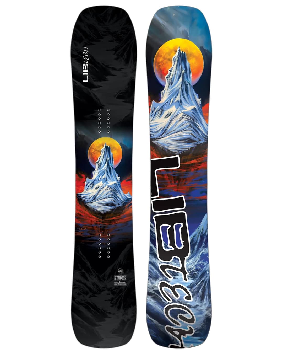 LibTech Dynamo Snowboard 26/27 Schwarz, Herren, Größe: 159W