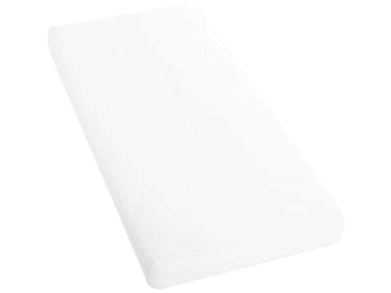 Fixleintuch SATIN LOTUS 180x200cm weiss