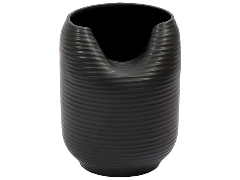 Vase PERRINE 18.5x18.5x23.5cm schwarz
