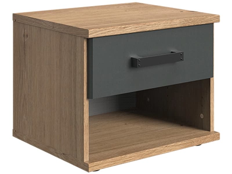 Nachttisch LIVERPOOL 1 Schublade 46x40x38cm eiche dekor