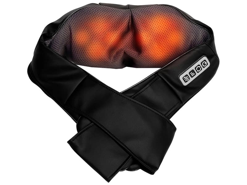 YOGHI Shiatzu Massage MASS NECK BACK BLACK