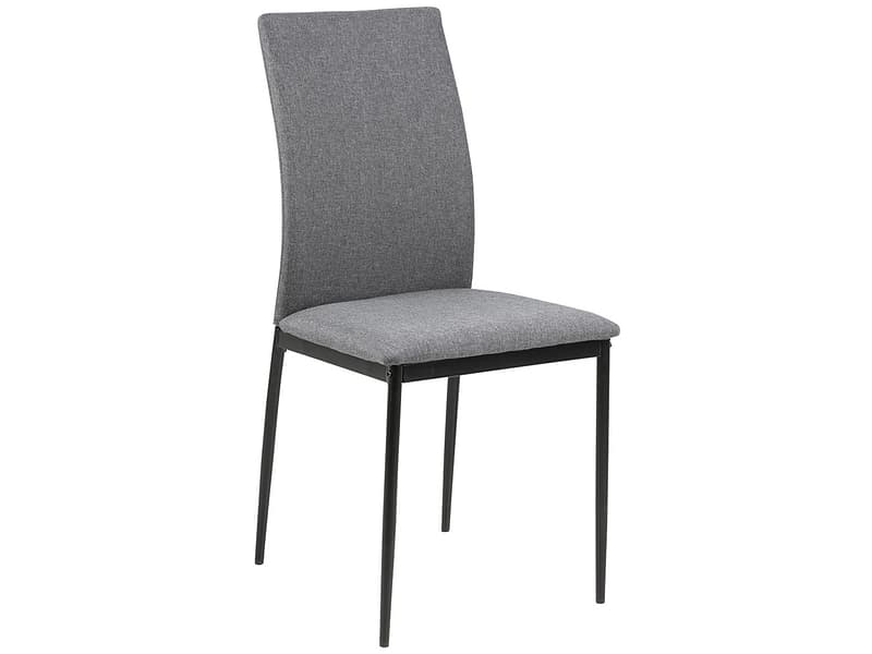 Stuhl DEMINA Stoff grau