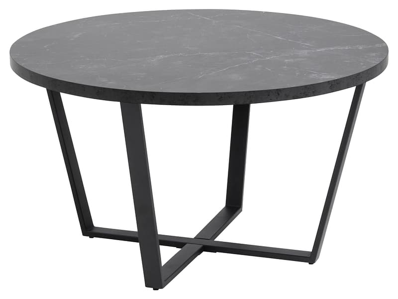 Couchtish AMBLE 77x77x44cm schwarz