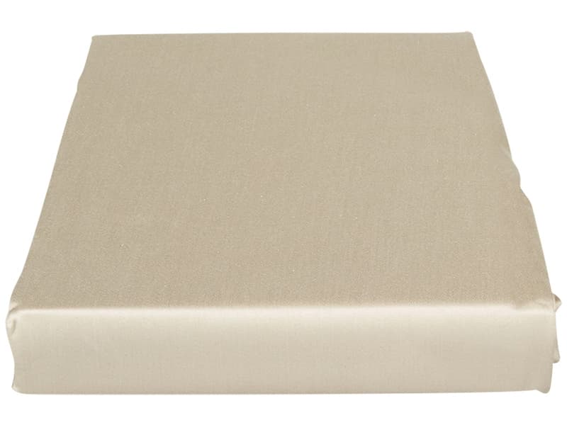 Fixleintuch SATIN LOTUS 180x200cm taupe