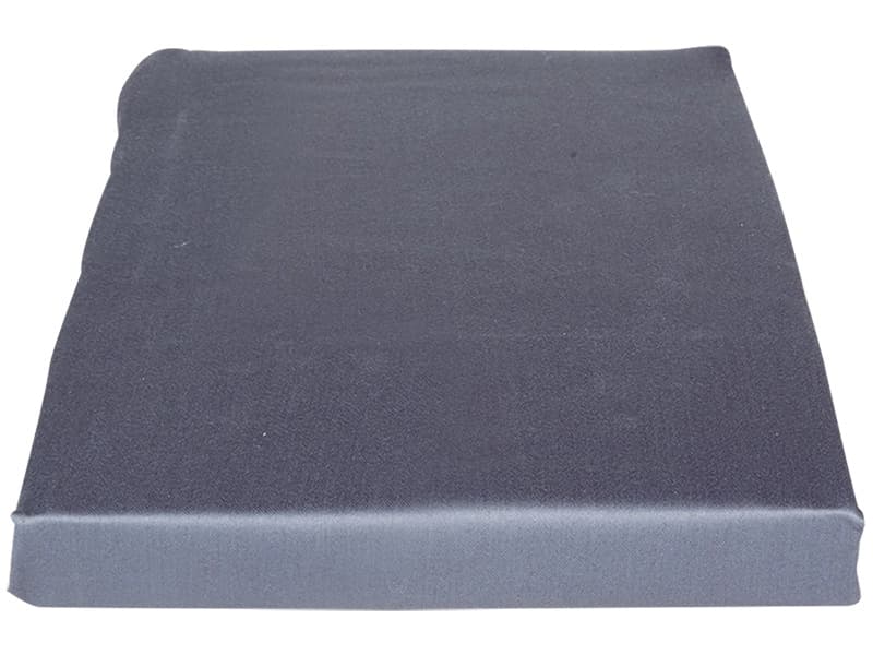 Fixleintuch SATIN LOTUS 180x200cm grau