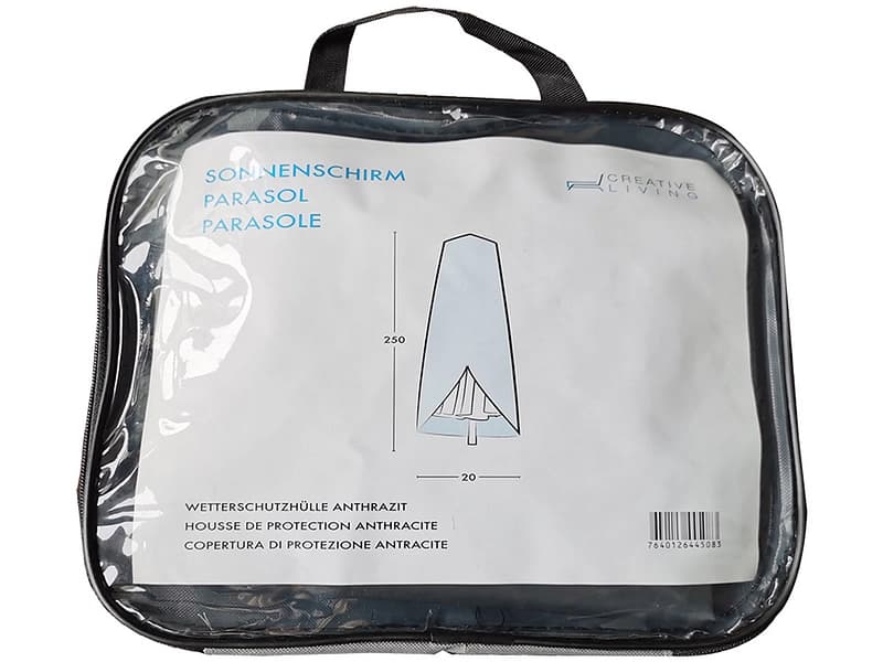Schutzhülle für Sonnenschirm COVER UMBRELLA 250CM Grau