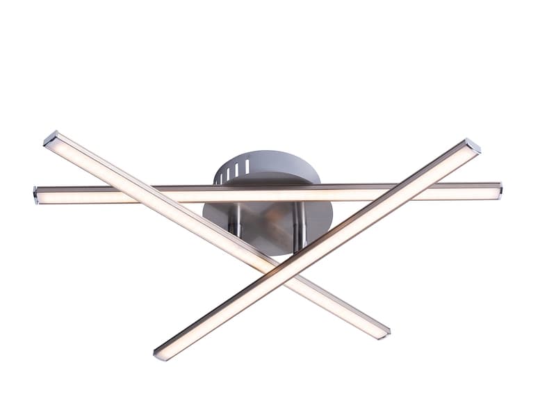 Deckenlampe LED MIA Ø43cm 12W silberfarben