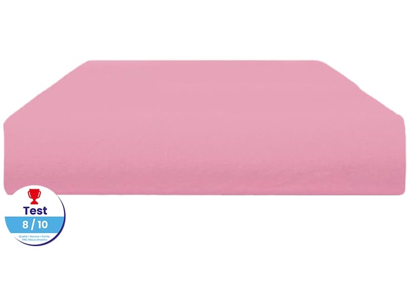 Fixleintuch DH JERSEY PEIGNE 180x200cm rosa