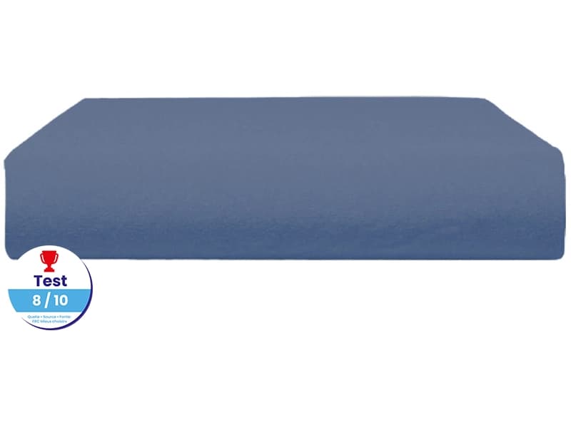 Fixleintuch DH JERSEY PEIGNE 160x200cm blau
