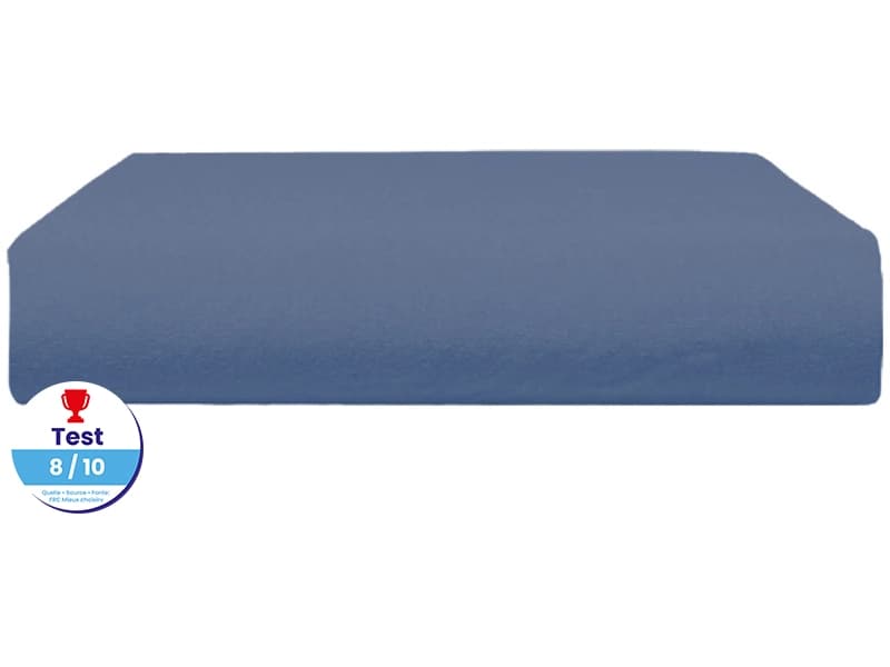 Fixleintuch DH JERSEY PEIGNE 180x200cm blau