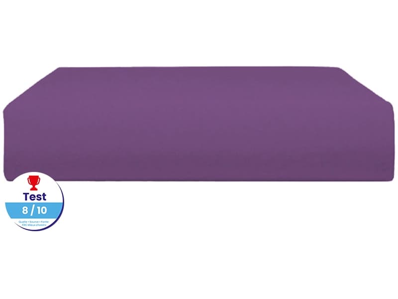 Fixleintuch DH JERSEY PEIGNE 90x200cm violett