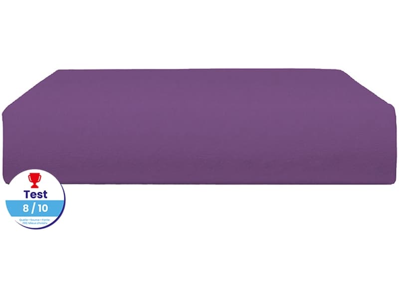 Fixleintuch DH JERSEY PEIGNE 160x200cm violett