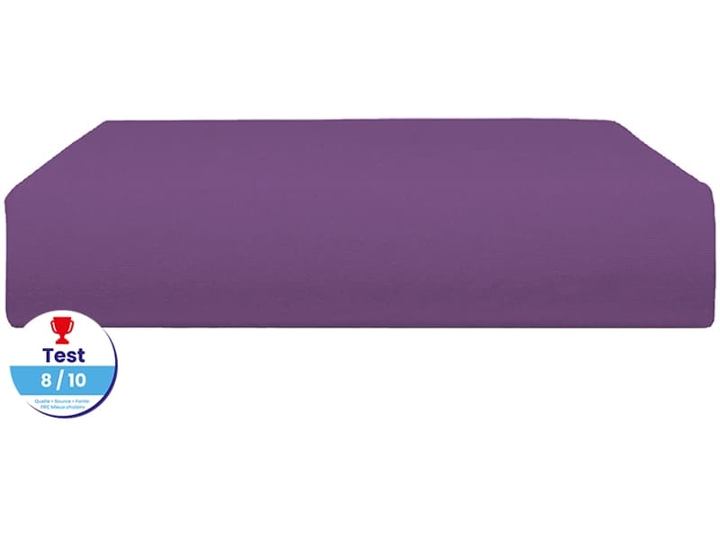 Fixleintuch DH JERSEY PEIGNE 180x200cm violett