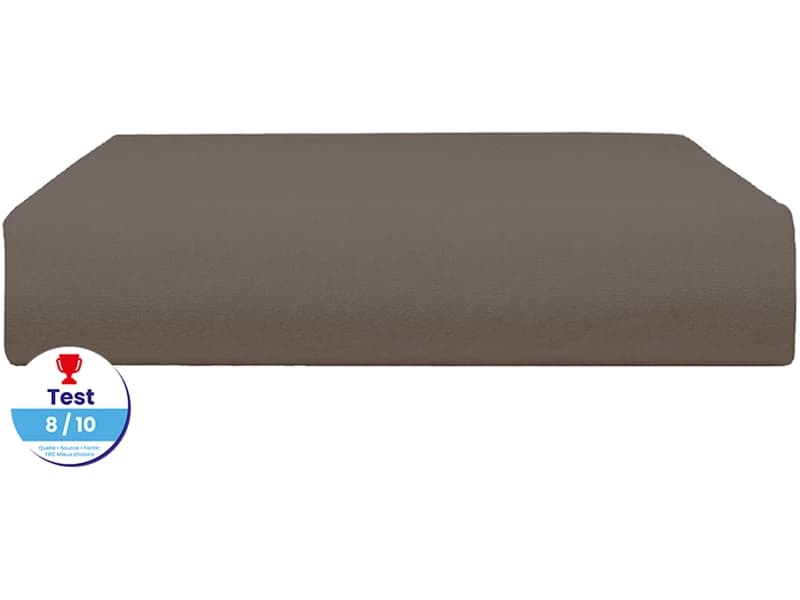 Fixleintuch DH JERSEY PEIGNE 180x200cm braun