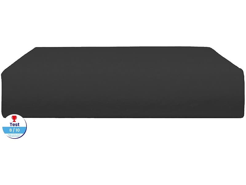 Fixleintuch DH JERSEY PEIGNE 90x200cm schwarz