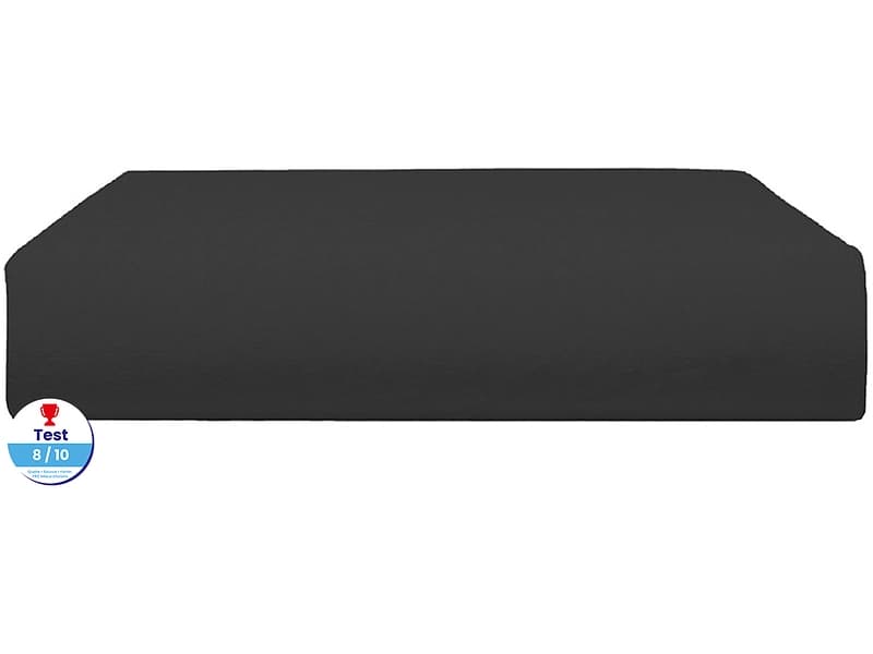Fixleintuch DH JERSEY PEIGNE 180x200cm schwarz