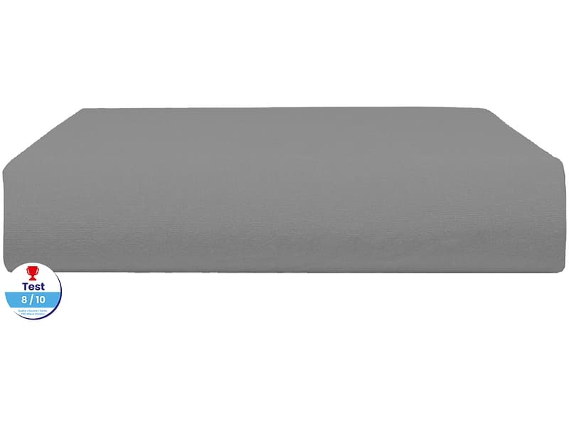 Fixleintuch DH JERSEY PEIGNE 120x200cm grau