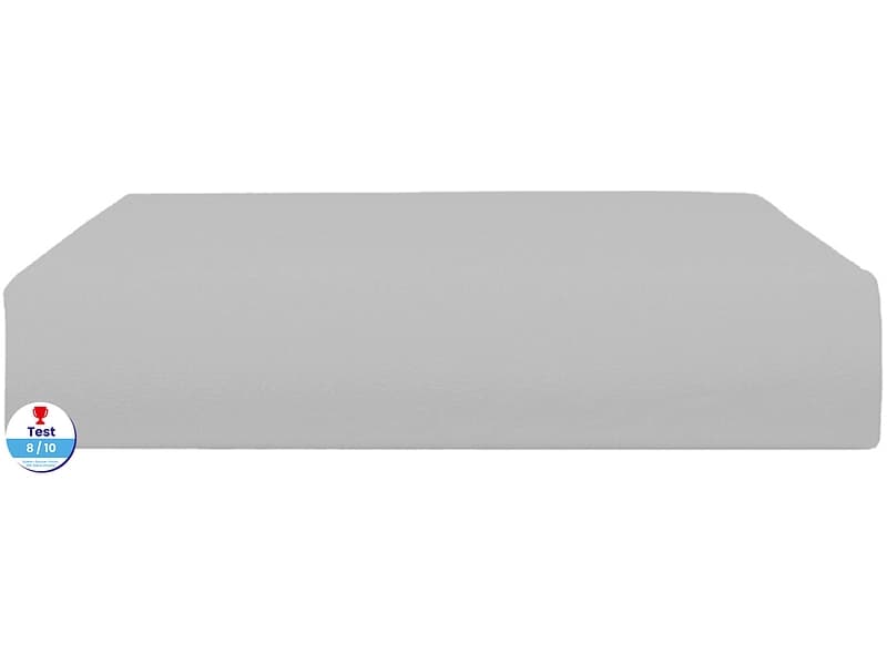 Fixleintuch DH JERSEY PEIGNE 90x200cm wolkengrau