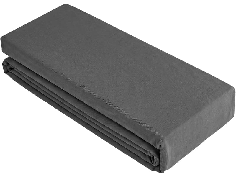 Fixleintuch DH BOXSPRING 160x200cm grau