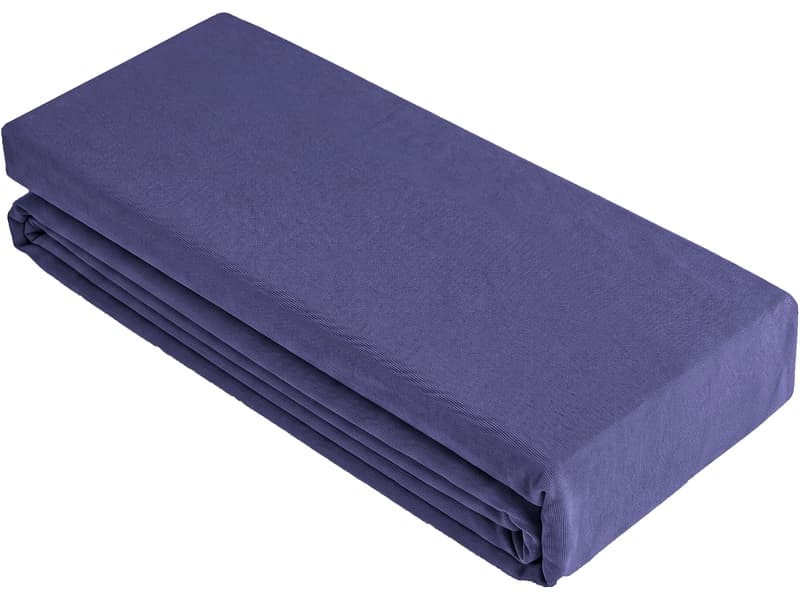 Fixleintuch DH BOXSPRING 90x200cm blau