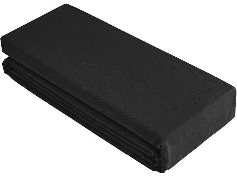 Fixleintuch DH BOXSPRING 180x200cm schwarz