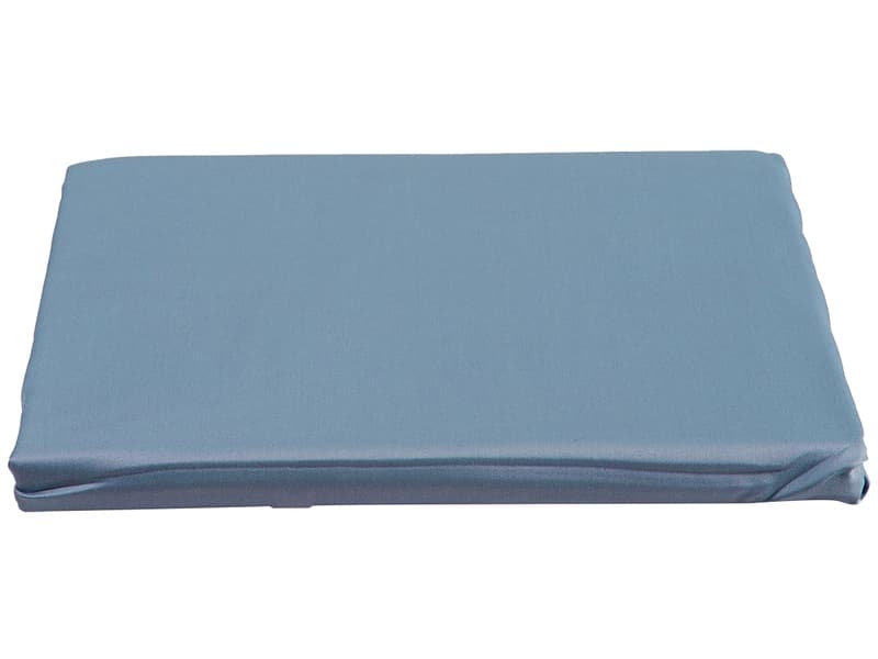 Fixleintuch SATIN LOTUS 160x200cm blau