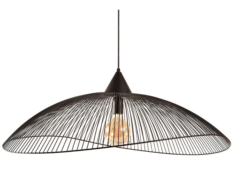 Hängelampe CLEO LED 80x28cm 40W schwarz