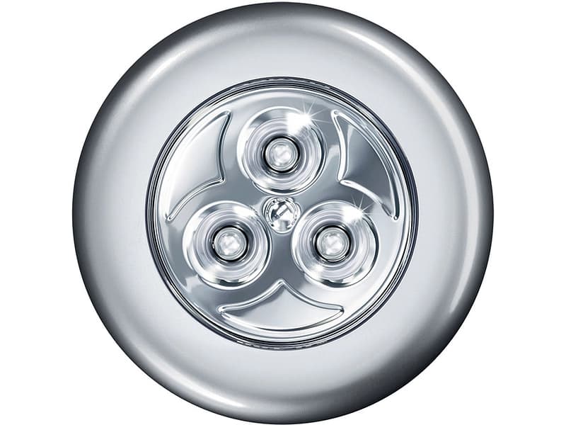 1 Spot LED 6.7cm 0.23W silberfarben