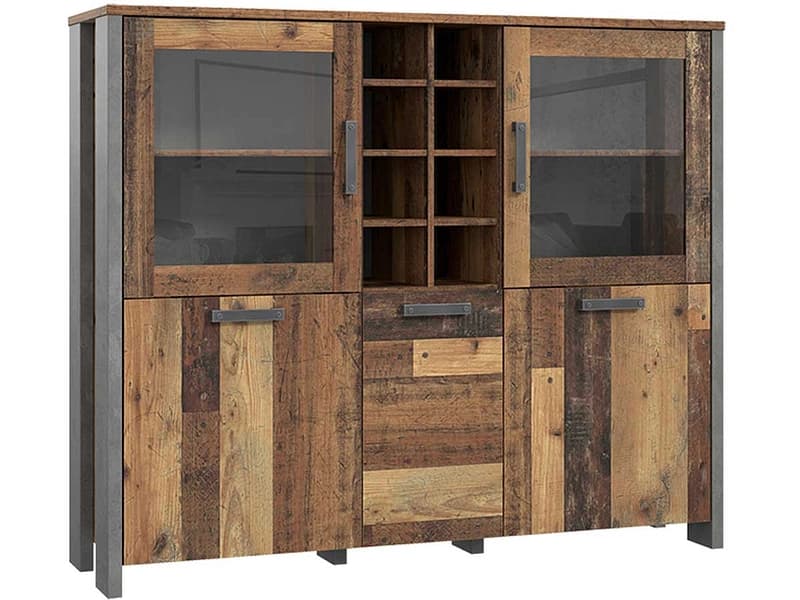 Highboard CLIF 41.6x151.4x127.9cm