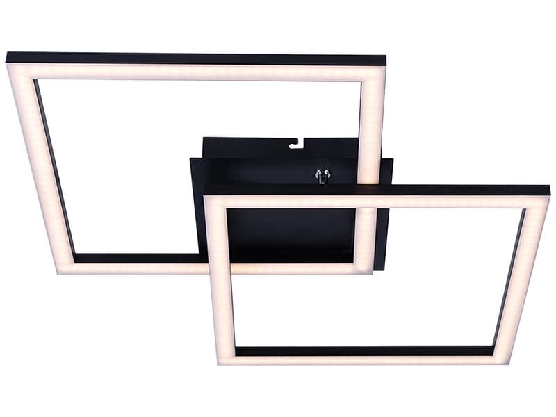 Deckenlampe GLIMMER Ø61.5cm 12W schwarz