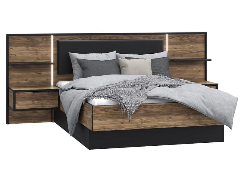 Bett VERNAZZA 160x200cm spanplatte holz