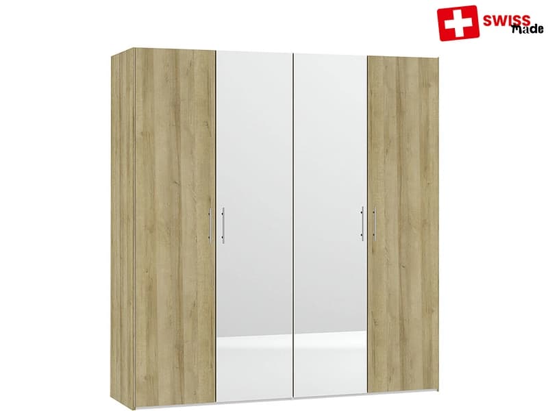Drehtürenschrank AROSA eiche 4 Türen