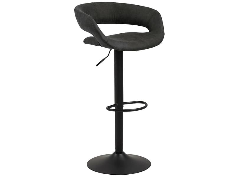 Barhocker GRACE polyester anthrazit