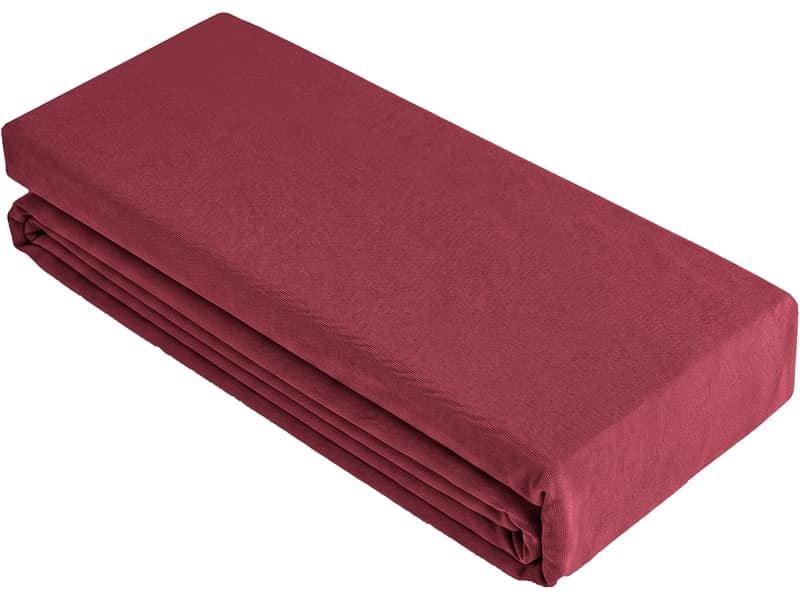 Fixleintuch DH BOXSPRING 180x200cm bordeau