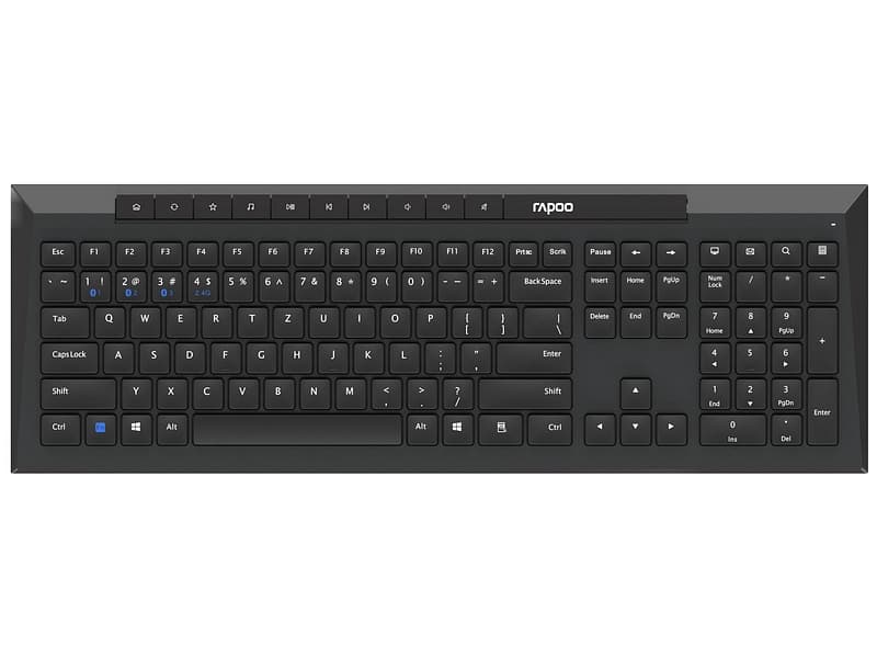 RAPOO Tastatur und Maus-Set 8210M