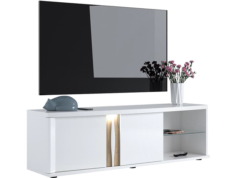 CIANN TV-Möbel INSTA 180cm weiss