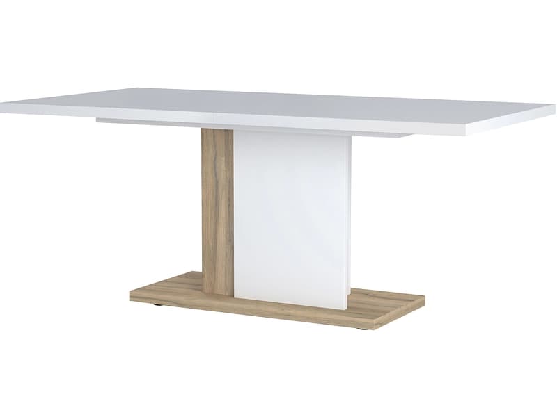 CIANN Tisch ausziehbar INSTA 180-225x90x75cm weiss