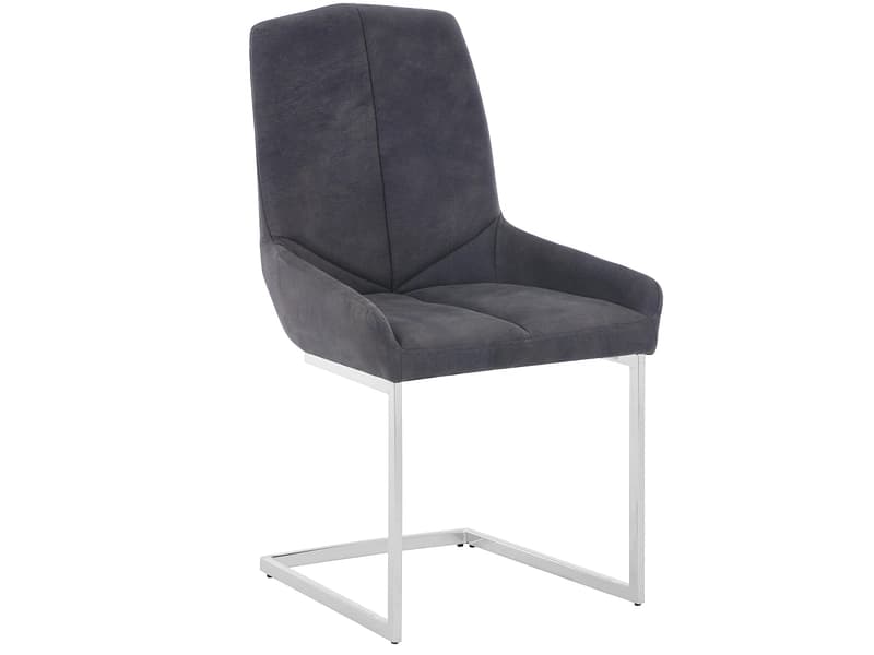 Stuhl IDA II Stoff grau