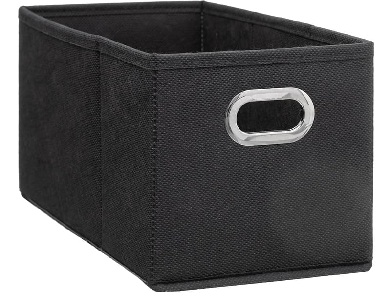 Aufbewahrungsbox JOVAN dunkelgrau 31x15x15cm