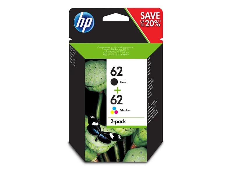 HP Druckerpatronen Farben 62 Farbe mehrfarbig