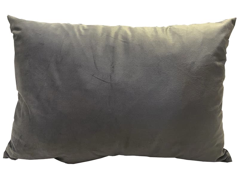 Kissen VELVET 40x60cm grau unifarben