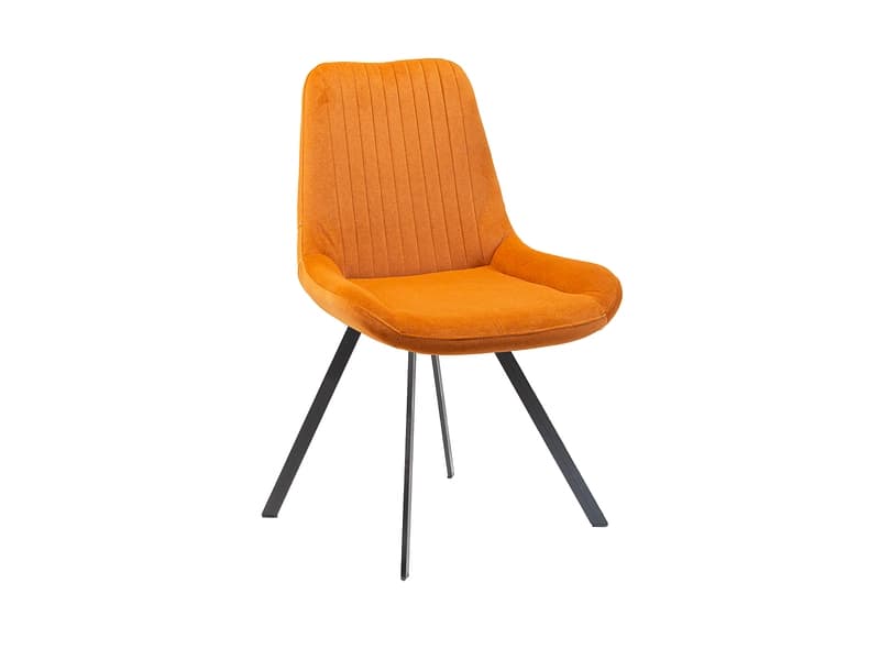 Stuhl AROSA Stoff orange drehsitz