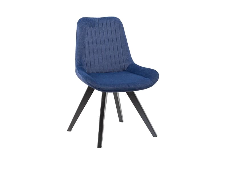 Stuhl AROSA Stoff blau drehsitz
