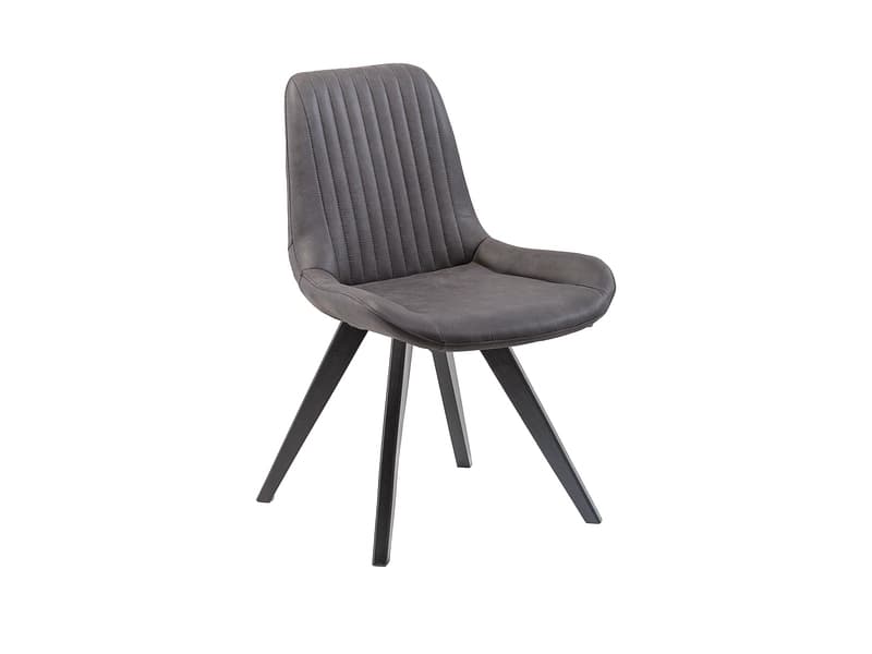 Stuhl AROSA Stoff schwarz drehsitz