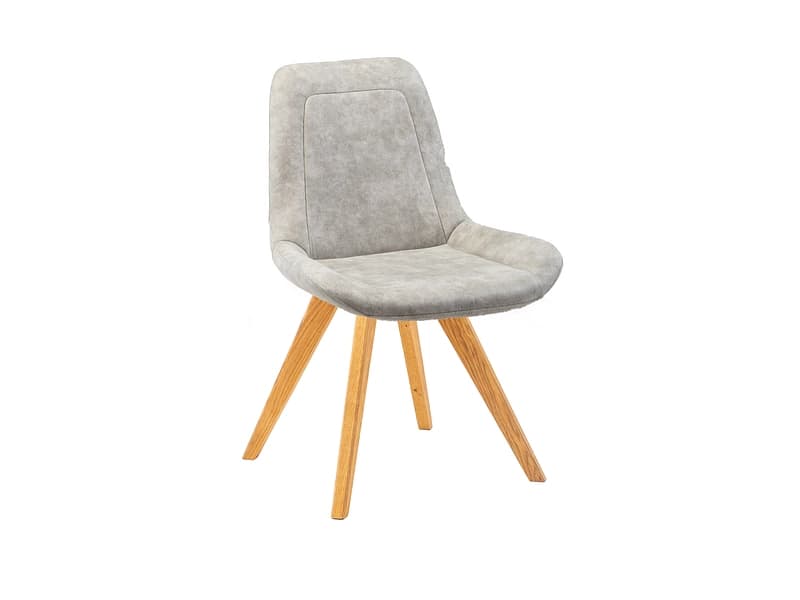 Stuhl AROSA Stoff grau
